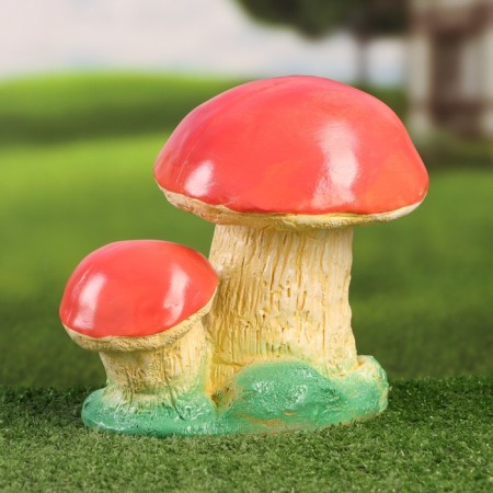Садовая фигура "Семейка грибов" 20х12х12см-1