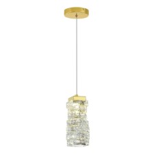 STL LUCE Sus. SL6010.203.08. Espira. 1x8 W, LED, 3000K, 96 LM, 12x12x25 cm, golden color