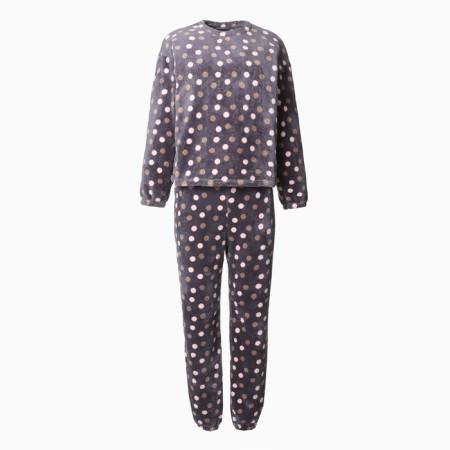 Home female set (jumper, trousers), gray color, size 44-3