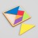 World puzzles "Tangram"