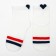 Women's socks, white color, size 36-40
