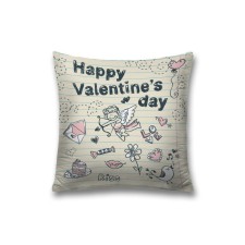 Pillowess decorative “Recognition of love”, on a zipper, size 45x45 cm