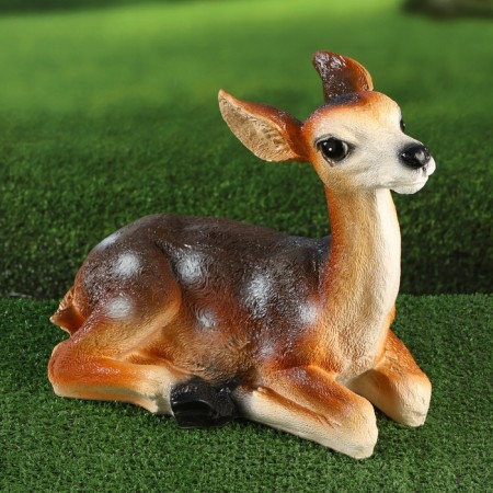Garden figure "Deer lies" 30x34x20cm-1