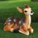 Garden figure "Deer lies" 30x34x20cm