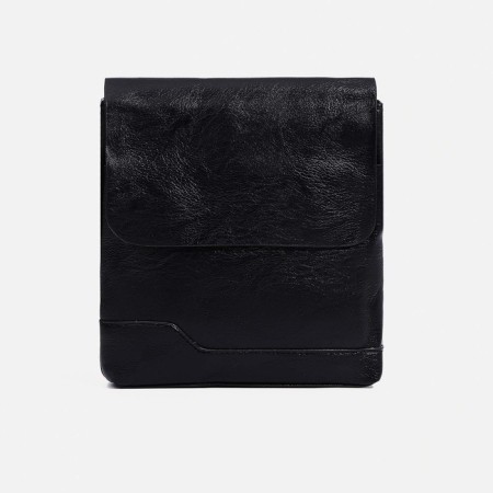 Male bag, black color-1