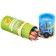 Colored pencils in a tube, 12 colors, trihedral, blue tractor