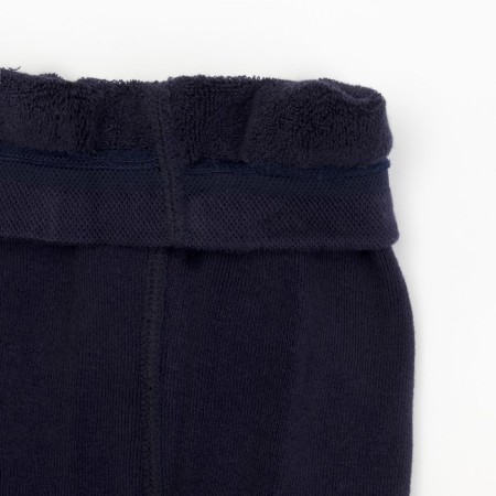 Pantyhose children's terry color dark blue, height 128-134-2