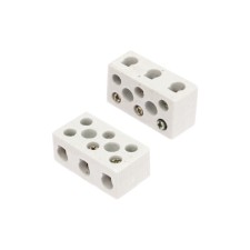 Clement ceramic screw kV 12 mm² 3 pairs of contacts with a fastener (45 pcs./Union) Rexant