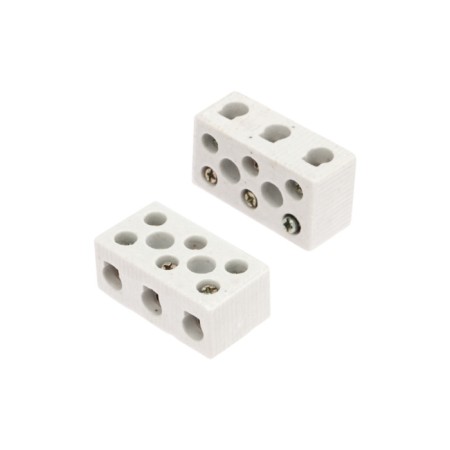 Clement ceramic screw kV 12 mm² 3 pairs of contacts with a fastener (45 pcs./Union) Rexant