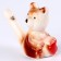 Ceramic “Bear” whistle 3.5 × 7.5 × 5 cm