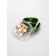 Lunch - boxing with sections and spoon "Sweet Bun", 18 x 18 x 5 cm