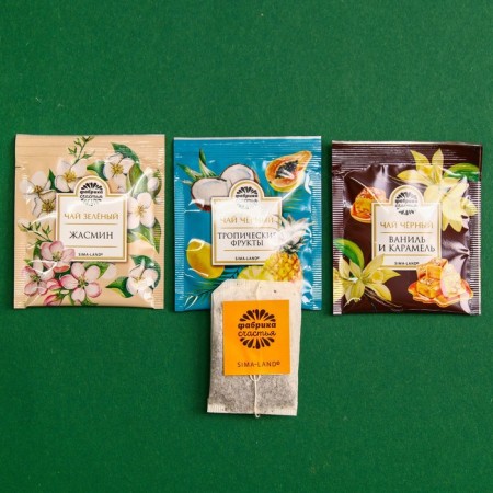 Gift tea "Male stock" 3 tastes, 12 bags X 1.8 g.-1