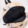 School backpack from lightning textiles, external pocket, pencil case, beige color