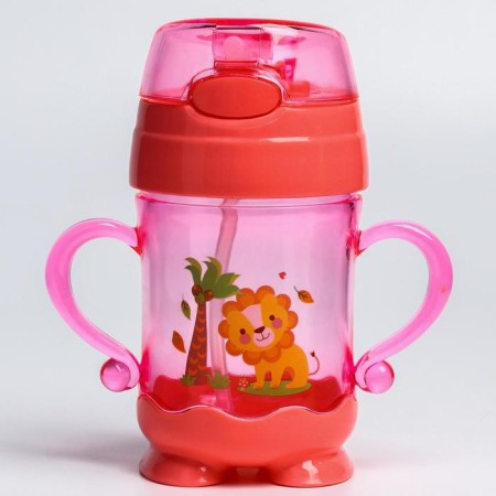 Baby chipper with silicone tube, 220 ml., With pens, Mix color-1