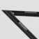 Angle-connector 45 ° Gravity built-in, black