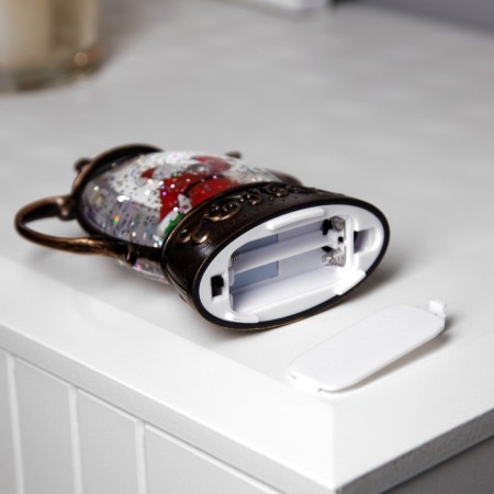 LED figure "Santa Claus" 8 × 13.3 × 4.5 cm, plastic, batteries AAAX2 (not in the kit), glow warm white-2