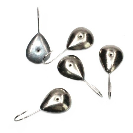 Mormyshka soldering Yaman heart, weight 2.71 g, nickel, packaging 5 pcs.