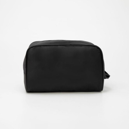 Cosmetic bag with lightning, black color-1