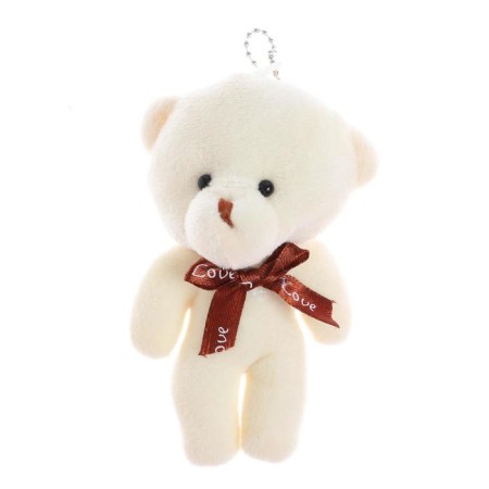 Suspension "Bear with a bow", color mix-5