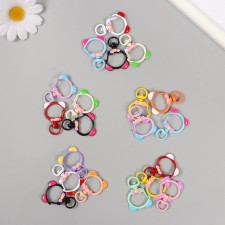 Carabiner Metal with a ring 
