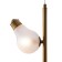 Suspended lamp Freya Fr5372PL-02BS EVIDENCE, 220x220x1500 mm, G9, 2x40W, brass color