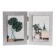 Photo frame Plastic in 2 photos 10x15 cm "Tergets" silver 18x26.5 cm