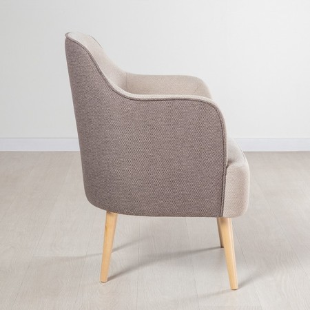 Alec chair TK 467 Saga Latte, Saga Brown-1