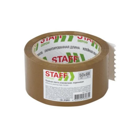Adhesive tape Staff 440159, brown, 40 μm, 50 mm x 66 m