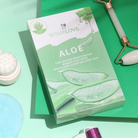 Oxygen bubble face mask "Aloe Vera" 110 g-2
