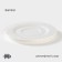 Porcelain saucer Magistro srotone, d = 15.5 cm, white color