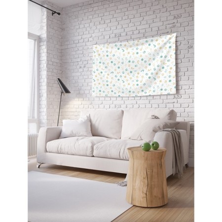 Decorative panel with photo printing "Atmosphere of the holiday", horizontal, size 100x150 cm