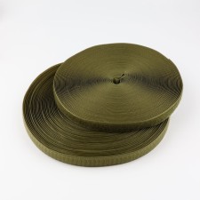 Velcro, 20 mm × 25 ± 1 m, khaki color