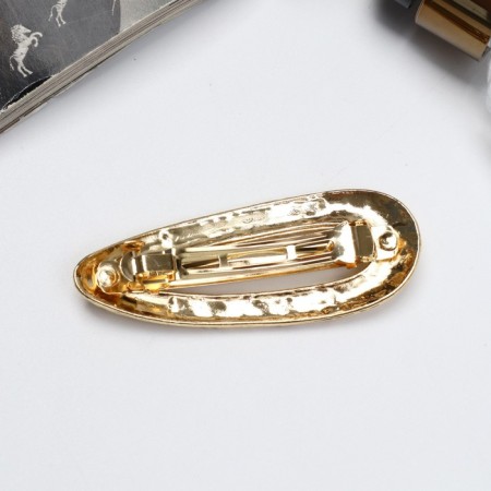 Clothing machine for hair "Liberti Lava" Invisible, 2.5x7 cm, gold-1