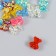 Decor for creativity Plastic "Mishka-Cristals" set of 30 pcs mix 1x0.9x0.4 cm