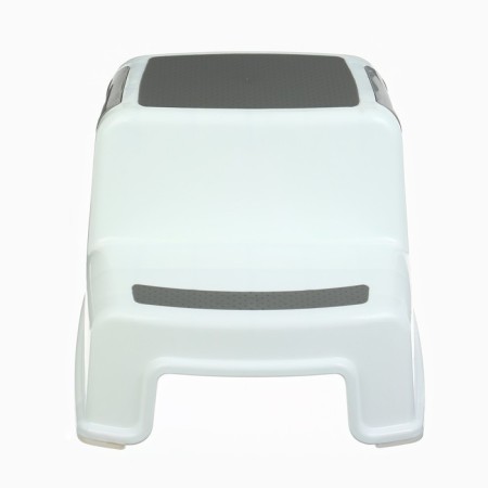 Baby stand with rubberized steps, 36x33x25cm, white/gray color-2