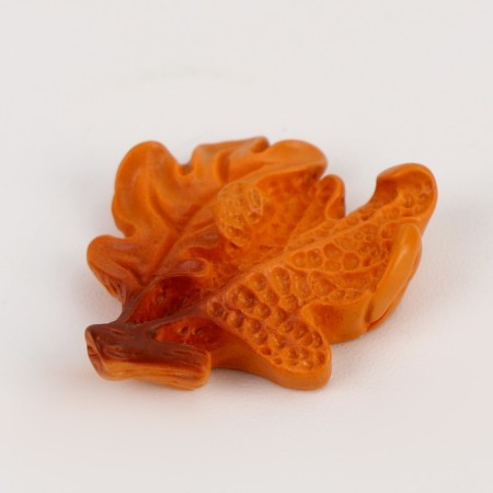 Miniature Puppet "Autumn Leaf", set of 4 pcs., Size 1 pc. - 2 × 2 × 0.5 cm-1