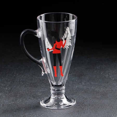 Glass Miss "Miss", for tea/coffee, 250 ml, mix-5