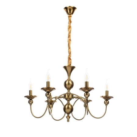 Milano chandelier 6he14 40W bronze 68x68x79 cm-3
