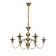 Milano chandelier 6he14 40W bronze 68x68x79 cm