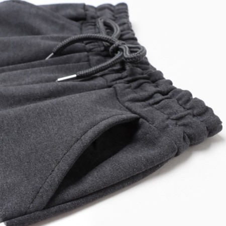 Pants for a boy, dark gray color, height 164 cm-1