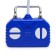 Radio-controlled “Trick” car, works on batteries, lighting effects, green color, green