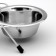 Set: double bowl on a stand, 2 x 240 ml