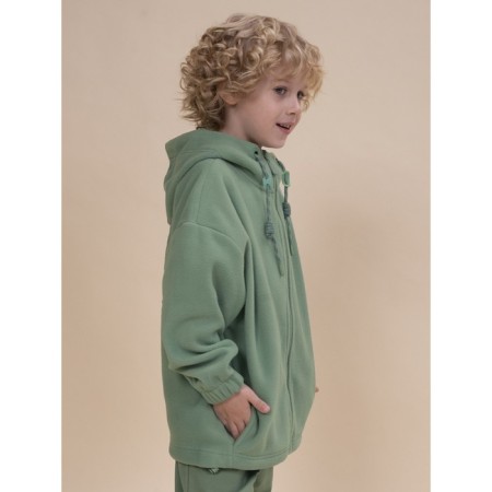 Jacket for boys, height 110 cm, green color-2