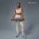 Legins in the rub, rr l, beige color