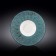 Deep plate Wilmax England Splach, D = 27 cm, 250 ml, blue color