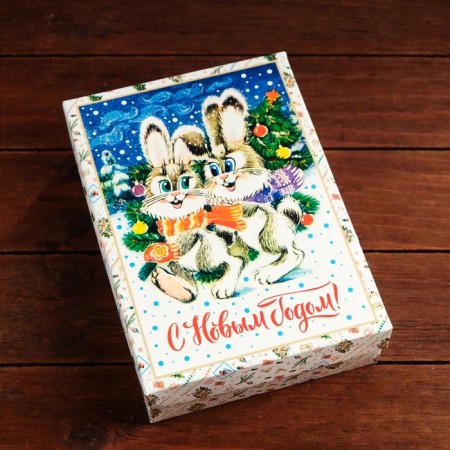 Box the team cover is, with the window, "Bunny", 21 x 15 x 5.7 cm-1
