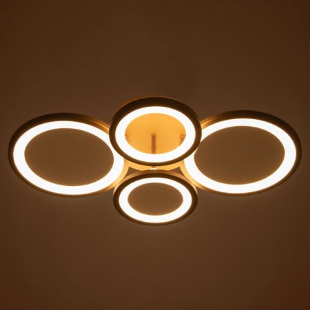 Ring chandelier LED 80W brown 2700-6400K 60x45x14-2