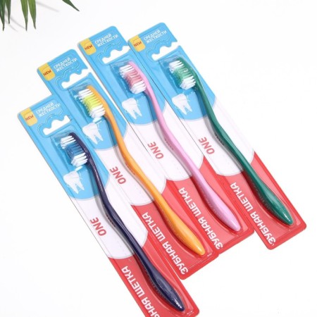 Rendall One toothbrush, average stiffness, mix, 1 pc.-5