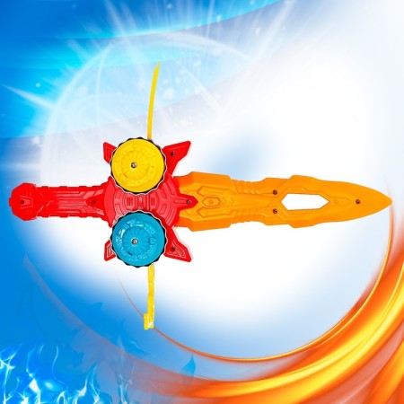 A set of wolves "Super Sword", a double launch, with a turntable, Mix color-11