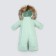 Combineson Children's Winter Kinderlitto "Lapland-1", height 62-68 cm, mint color